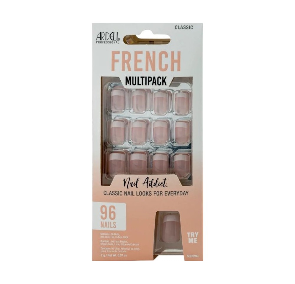 ARDELL Nail Addict French Multip Classic 96 pce