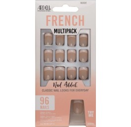 ARDELL Nail Addict French Multip Nude 96 pce