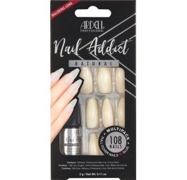 ARDELL Nail Addict Natural Multip Bal Long 108 pce