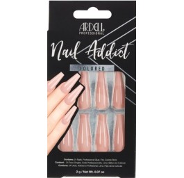 ARDELL Nail Addict Colored Nude Pink 28 pce