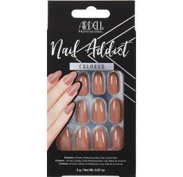 ARDELL Nail Addict Colored Latte 24 pce