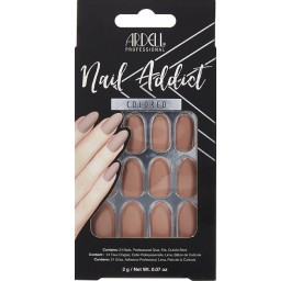 ARDELL Nail Addict Colored Barely The Nude 24 pce