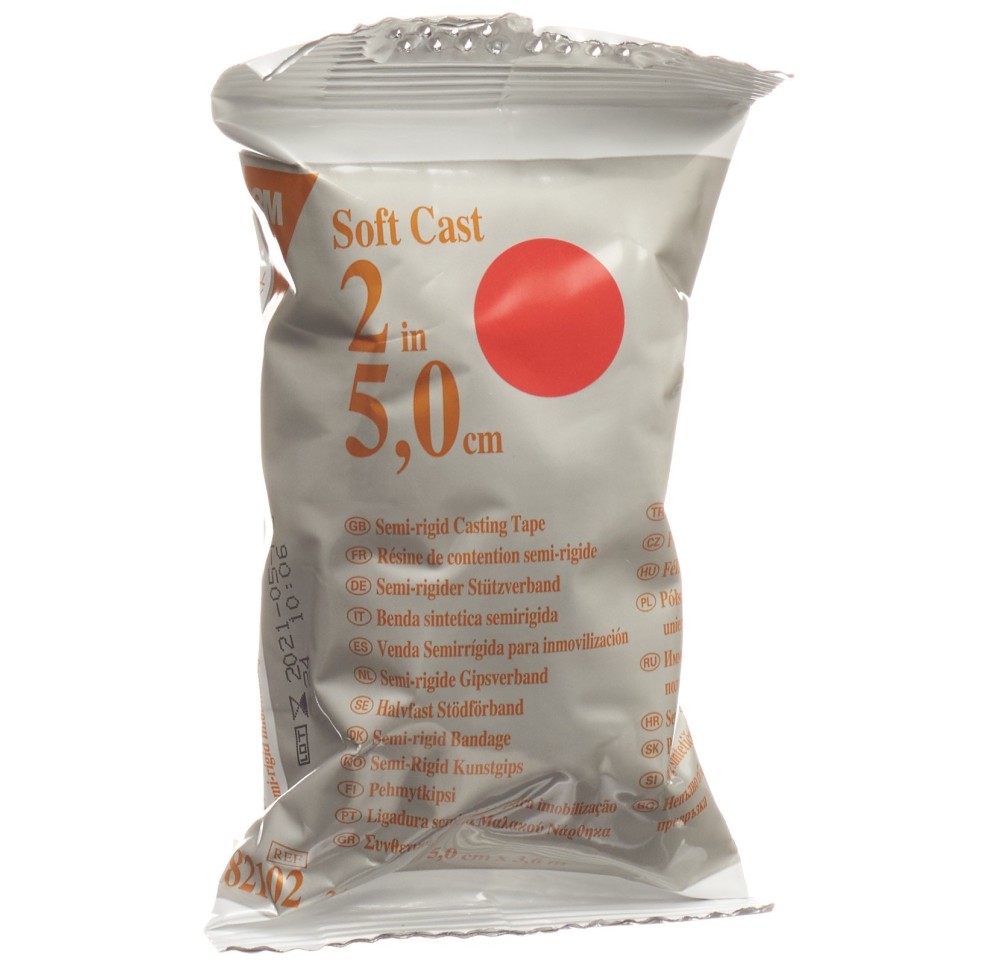 3M scotchcast softcast 5cmx3.65m rouge