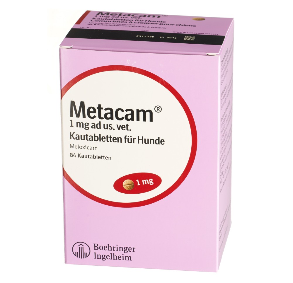 METACAM chien cpr croquer 1 mg 84 pce