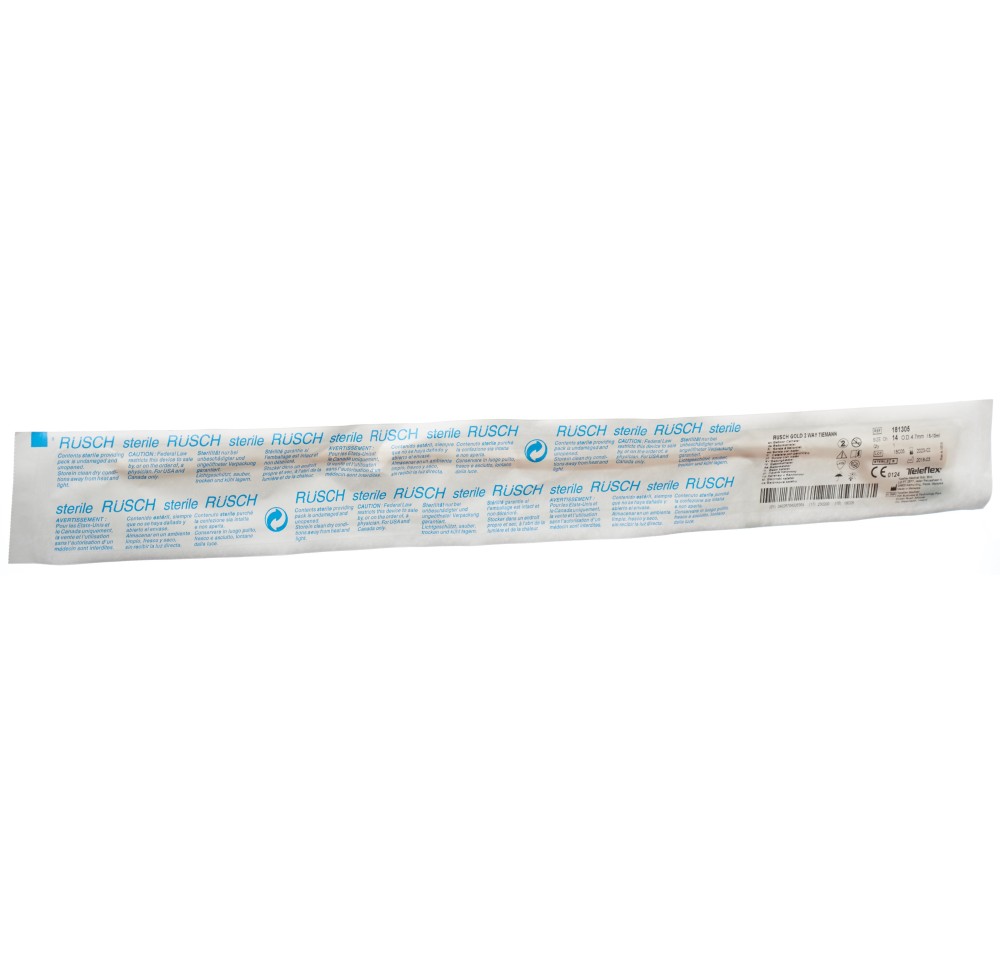 RÜSCH Gold sonde à ballonnet CH14 40cm 5-10ml Tiem