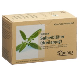 SIDROGA feuilles de sauge trilobée 20 sach 1 g