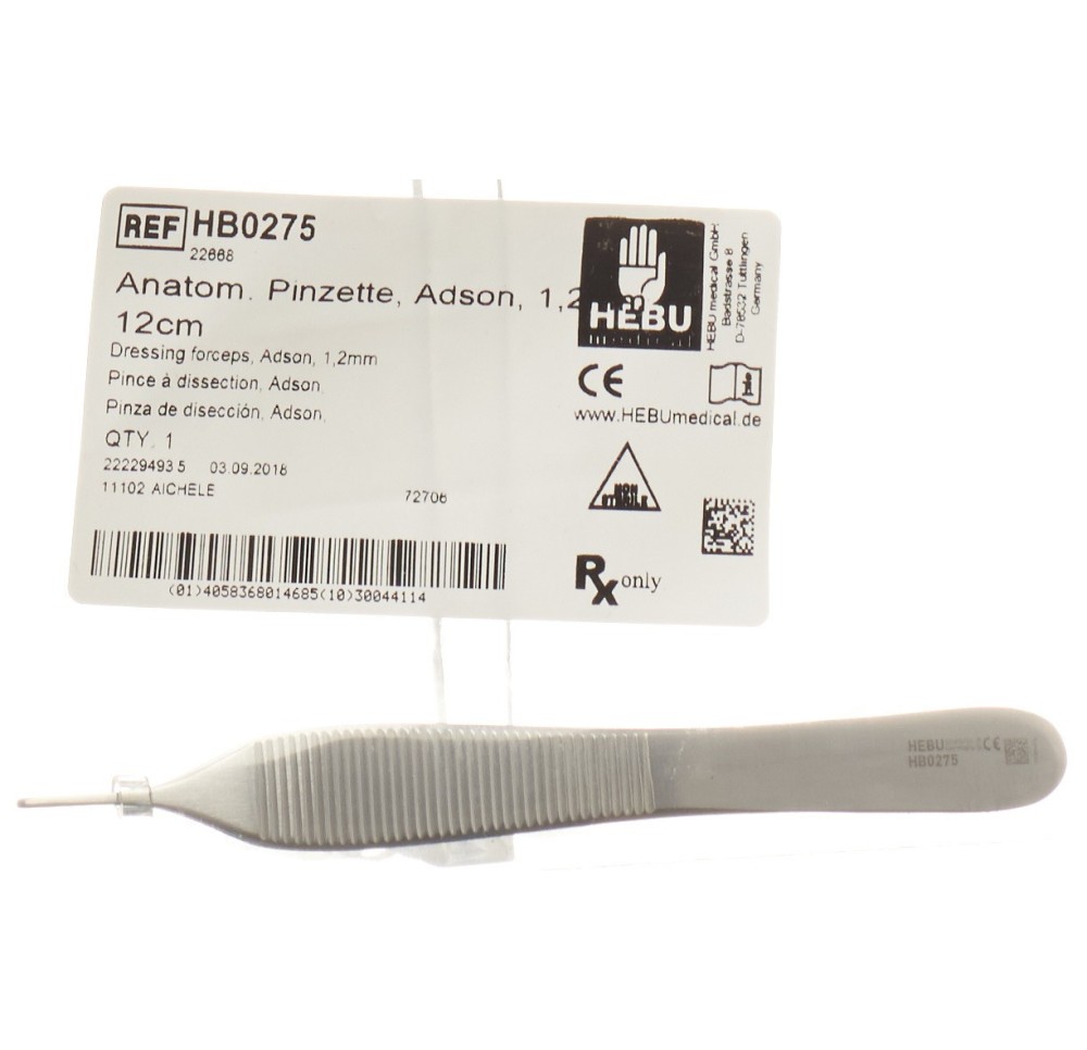 BUTSCH pincette anatomique Adson 12cm