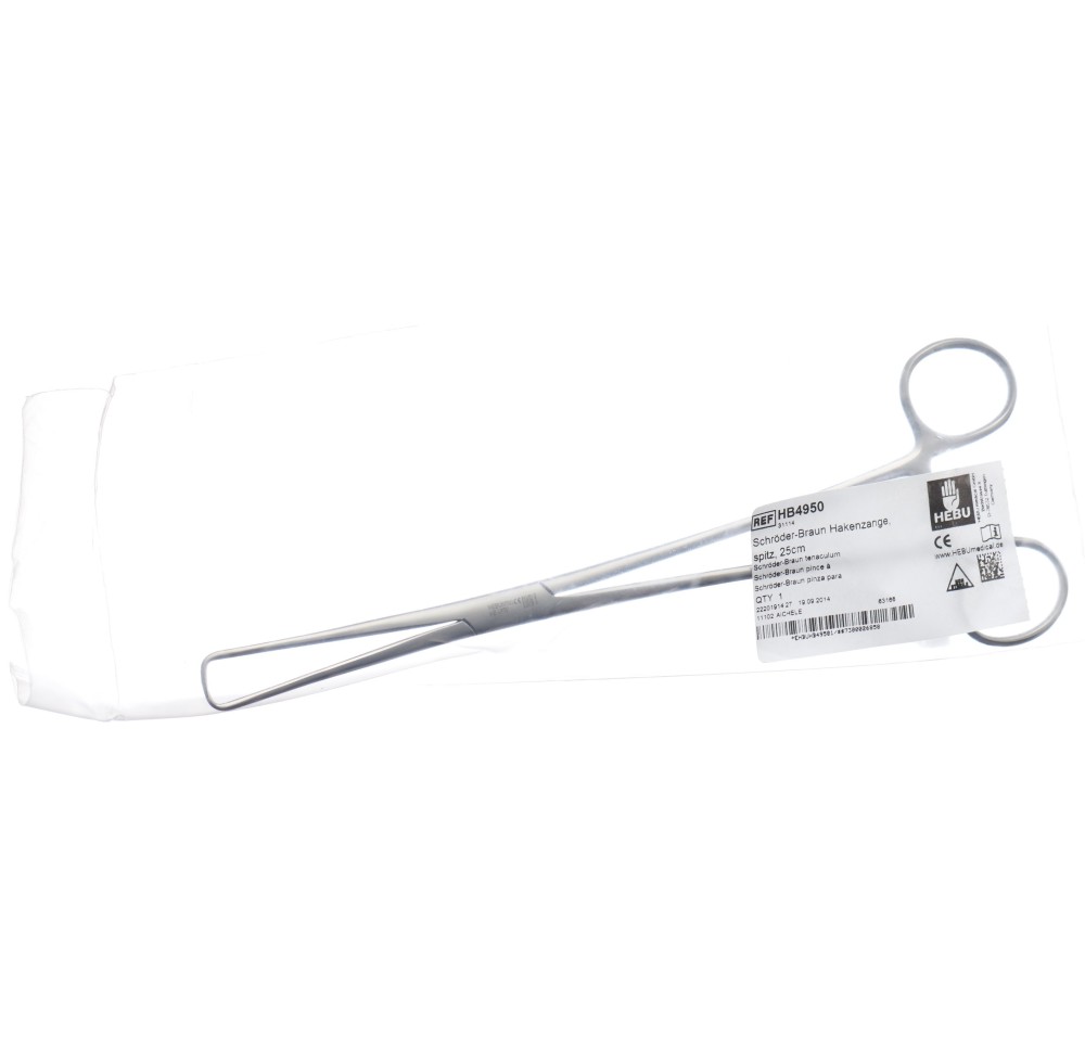 BUTSCH pince à griffes Schröder-Braun 25cm pointue