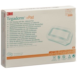 3M TEGADERM+PAD 9x15cm compresse 4.5x10cm 25 pce