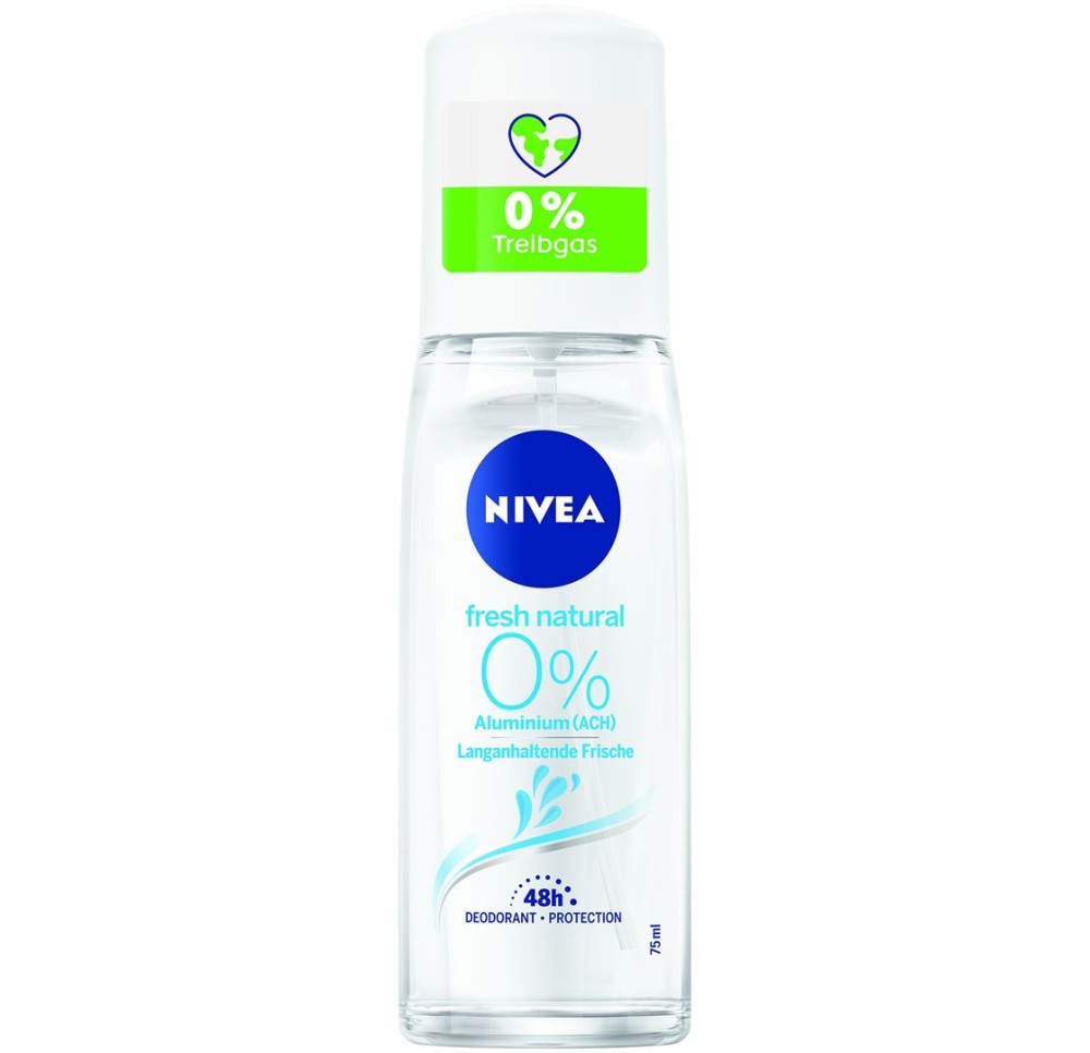 NIVEA déo fresh natural vapo female 75 ml