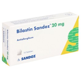BILASTINE Sandoz cpr 20 mg 10 pce