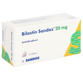 BILASTINE Sandoz cpr 20 mg 50 pce