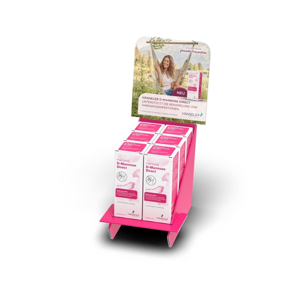 HÄNSELER D-Mannose Direct présent compt remp 6pce HÄNSELER D-Mannose Direct présent compt remp 6pce