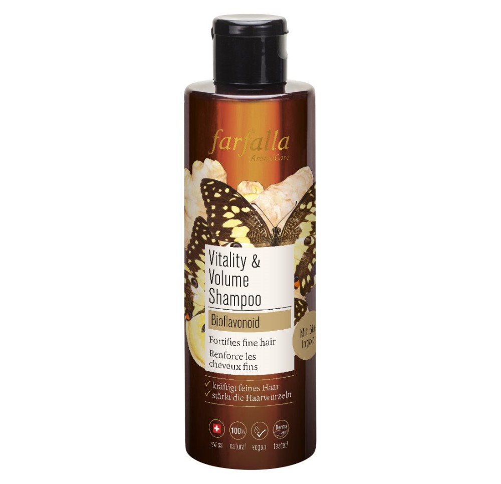 FARFALLA Vitalité&volume shampoing fl 200 ml