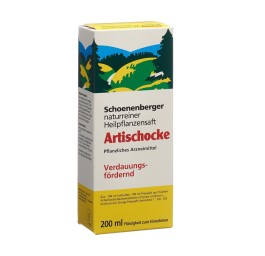 SCHOENENBERGER Artichaut suc plantes méd 200 ml