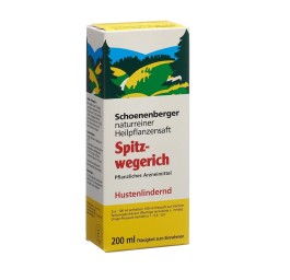 SCHOENENBERGER Plantain suc plantes méd 200 ml