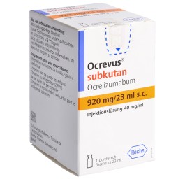 OCREVUS sous-cutané sol inj 920 mg/23ml flac