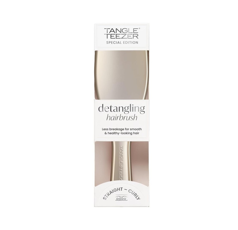 TANGLE TEEZER wet detangler chrome neo gold