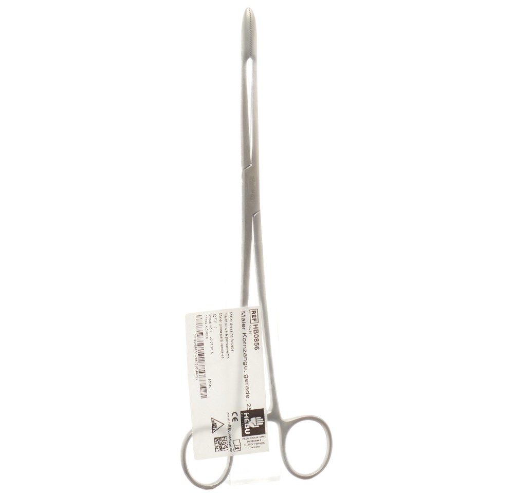 BUTSCH pince tampons Maier 25cm droite BUTSCH pince tampons Maier 25cm droite