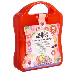 WILD STRIPES kit d'essentiels de voyage ass 21pce