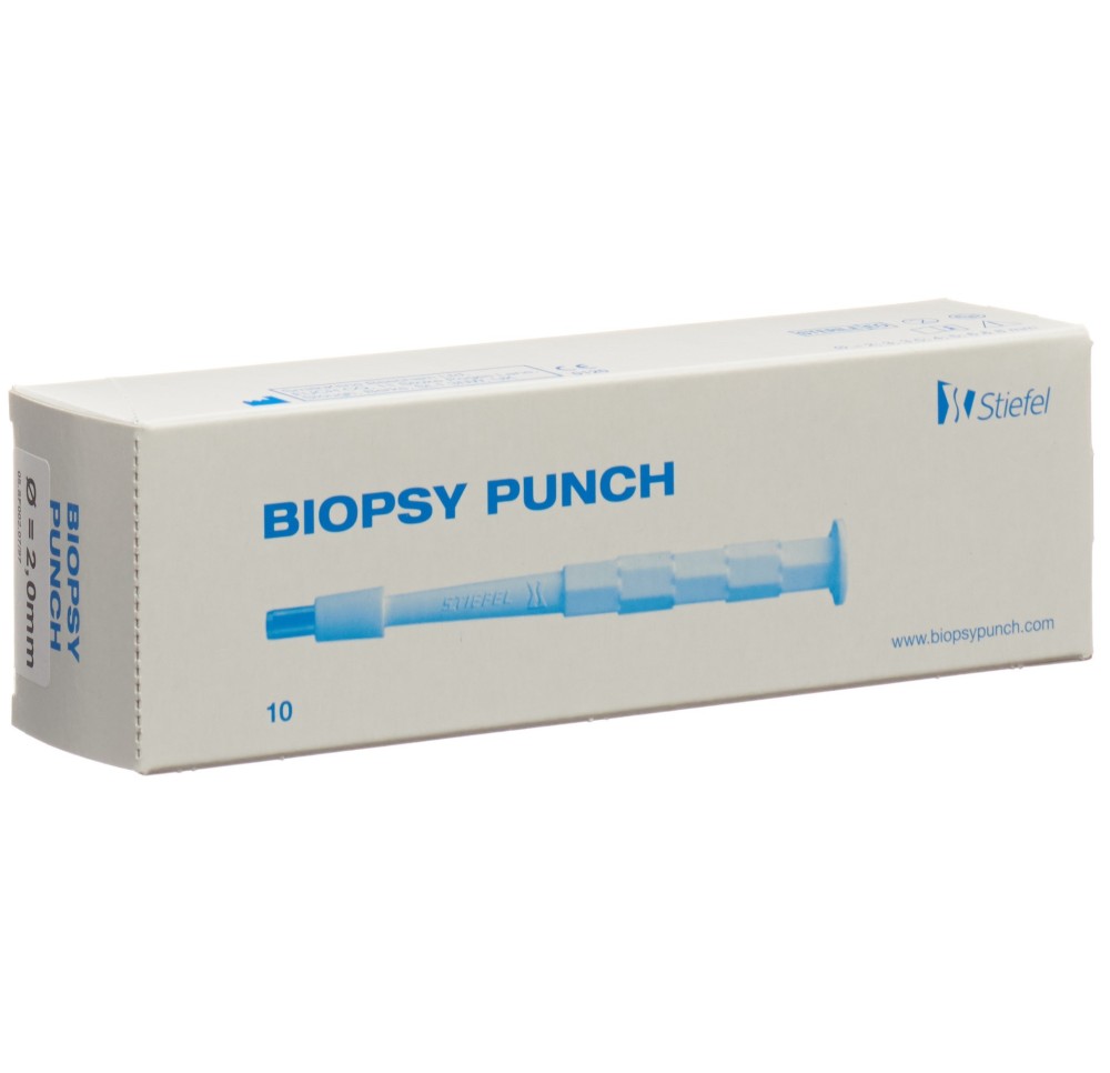 GLAXOSMITHKLINE Biopsy Punch 2mm st 10 pce