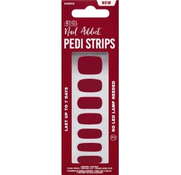 ARDELL Nail Addict Strips Ped Sangria 16 pce
