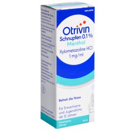 OTRIVIN Rhume spray doseur 0.1 % Menthol 10 ml