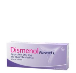 DISMENOL Formule L cpr pell 200 mg 20 pce