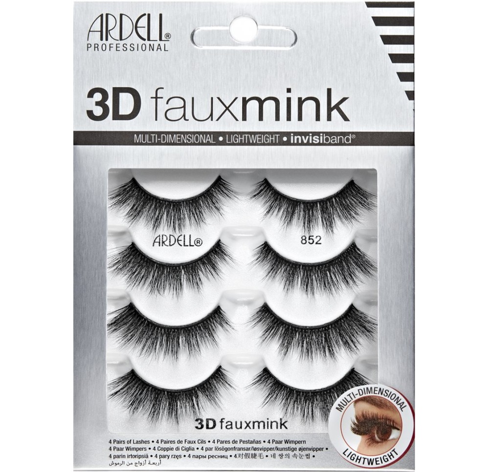 ARDELL 3D Faux Mink Multipack 852 4 paire
