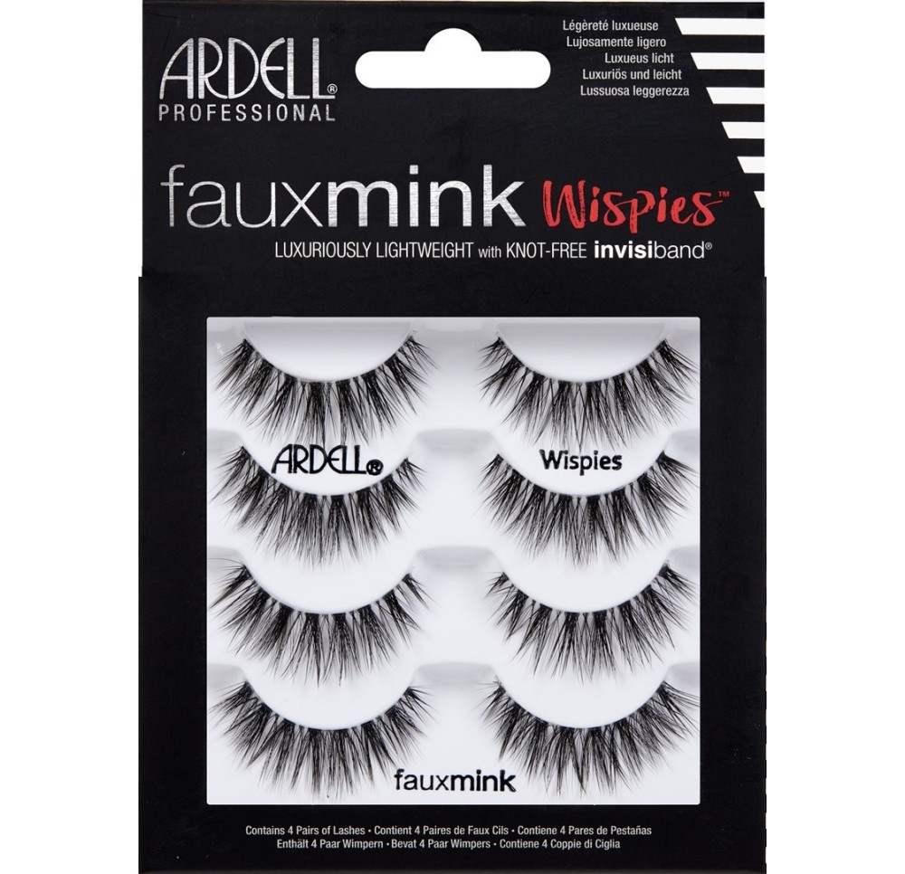 ARDELL Faux Mink Wispies Multipack 4 paire