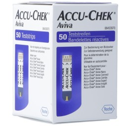 ACCU-CHEK Aviva bandelettes 50 pce