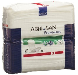 ABRI-SAN Premium Nr3 rouge 28 pce