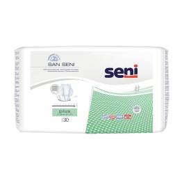 SAN SENI Plus protections anatomiques 30 pce