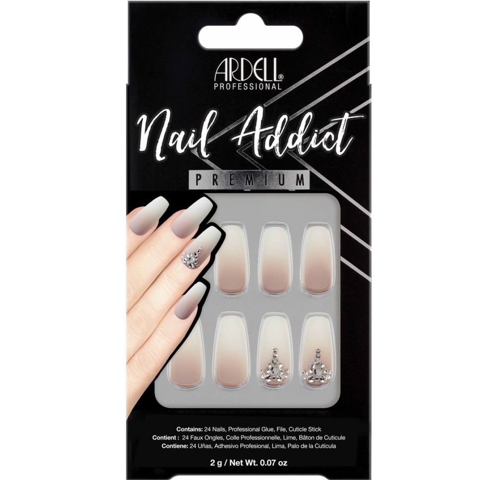 ARDELL Nail Addict Premium Rich Tan Ombre 24 pce