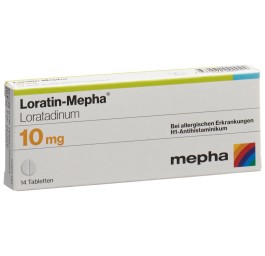 LORATIN Mepha cpr 10 mg 14 pce