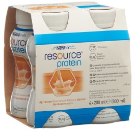 RESOURCE Protein abricot 4 x 200 ml