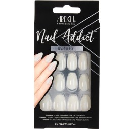 ARDELL Nail Addict Natural Ballerina 24 pce