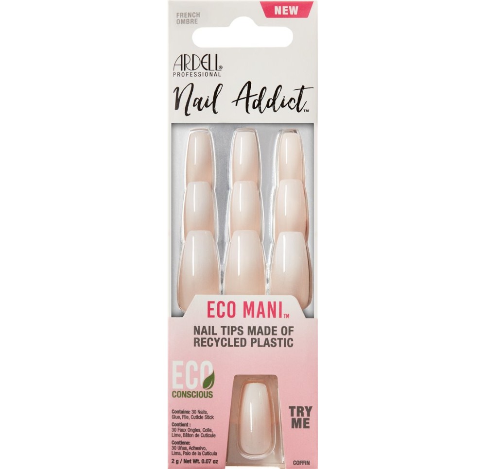 ARDELL Nail Addict Eco Mani Ombre 30 pce