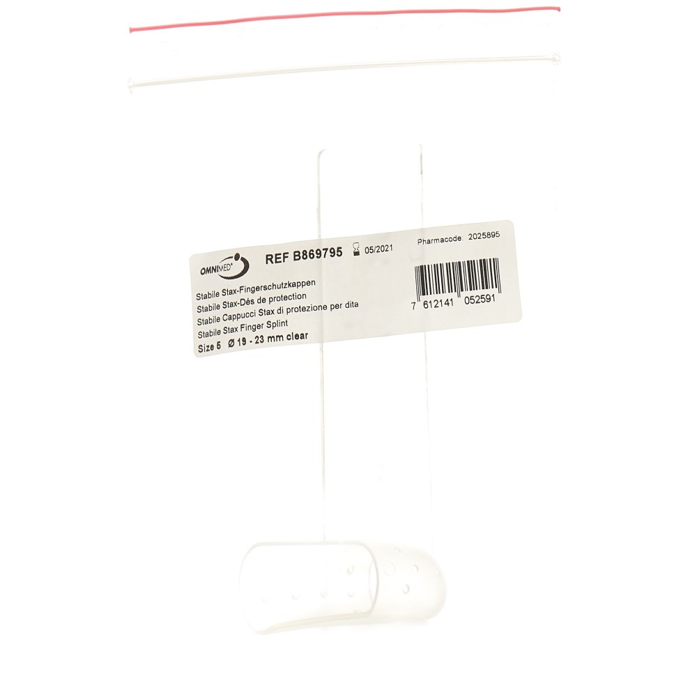 OMNIMED Stax-Dés de protection Gr5 perforée trans