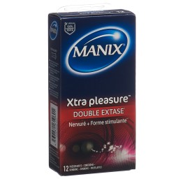 MANIX Xtra Pleasure préservatifs 12 pce