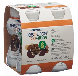 RESOURCE 2.0 fibre café 4 x 200 ml