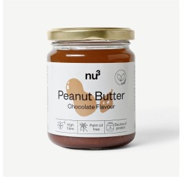 NU3 beurre de cacahuète chocolate 250 g