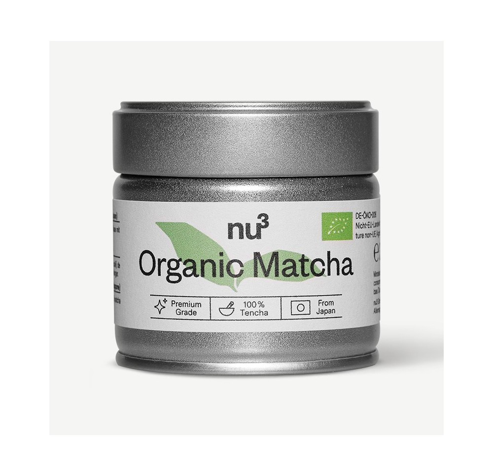 NU3 thé matcha bio 30 g