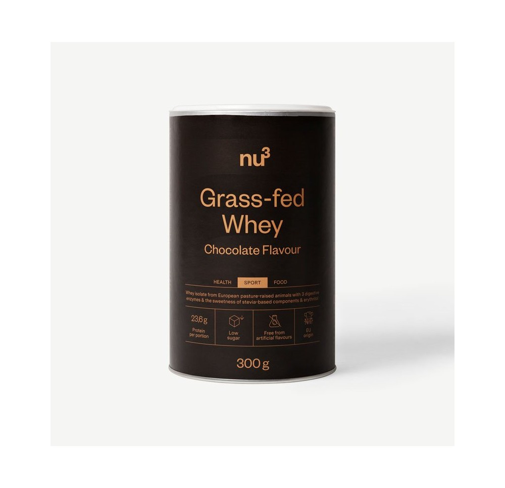 NU3 nourrie herbe lactosérum poudre chocol 300 g