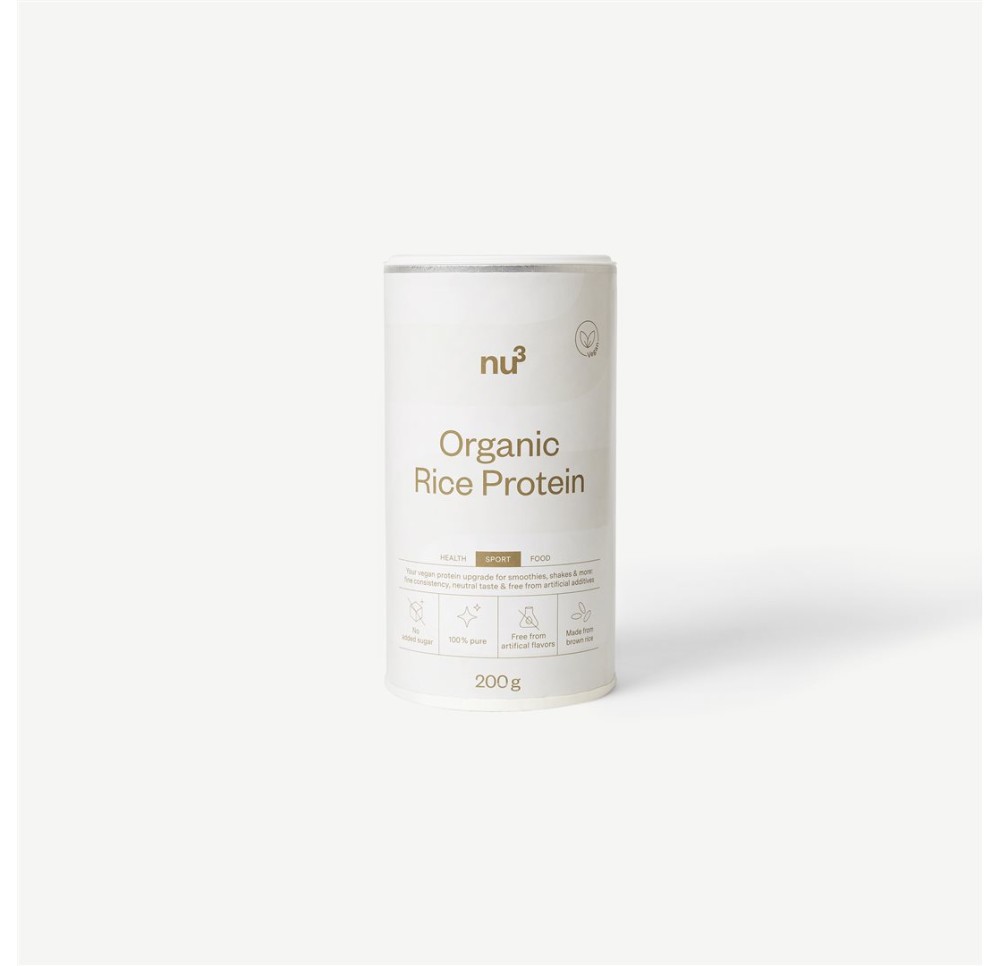 NU3 rice protein bio 200 g