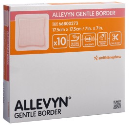 ALLEVYN GB pansement mousse 17.5x17.5cm 10 pce