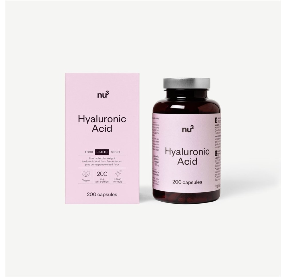 NU3 acide hyaluronique caps bte 200 pce