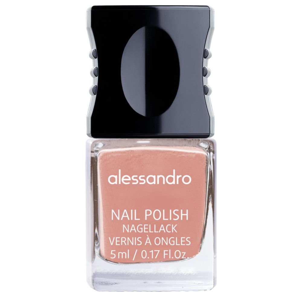 ALESSAN vernis à ongles Soft Peach Shimmer 5 ml