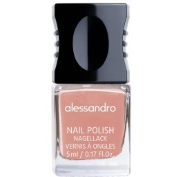 ALESSAN vernis à ongles Soft Peach Shimmer 5 ml