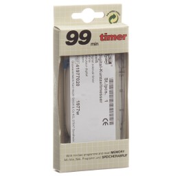 ASSISTENT minuteur quarz digital blanc